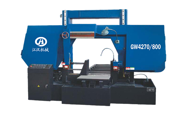 沙洋GW4270/800双柱龙门卧式带锯床
